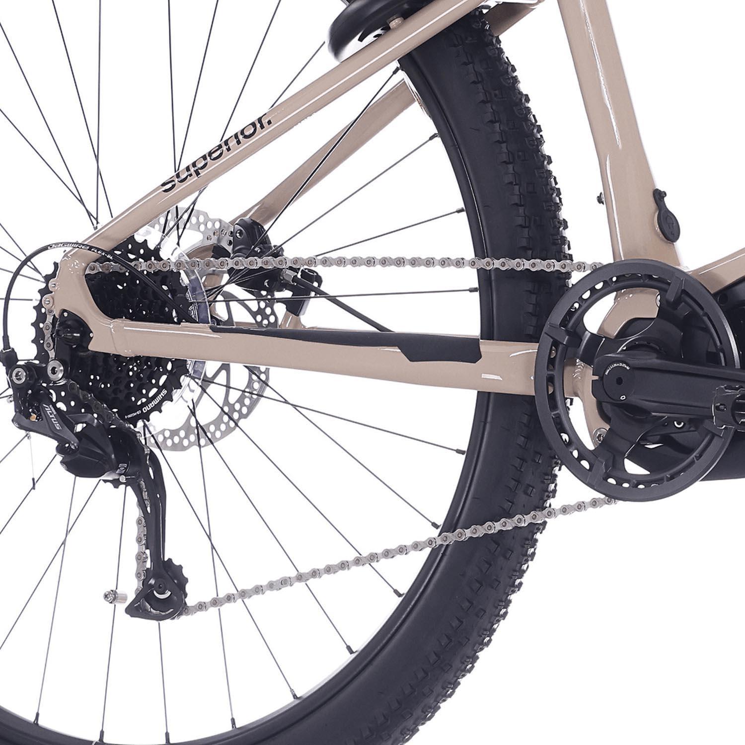 RockMachine eXC 6.2 Electric Mountain Bike, Sand Gloss - M, L Frames