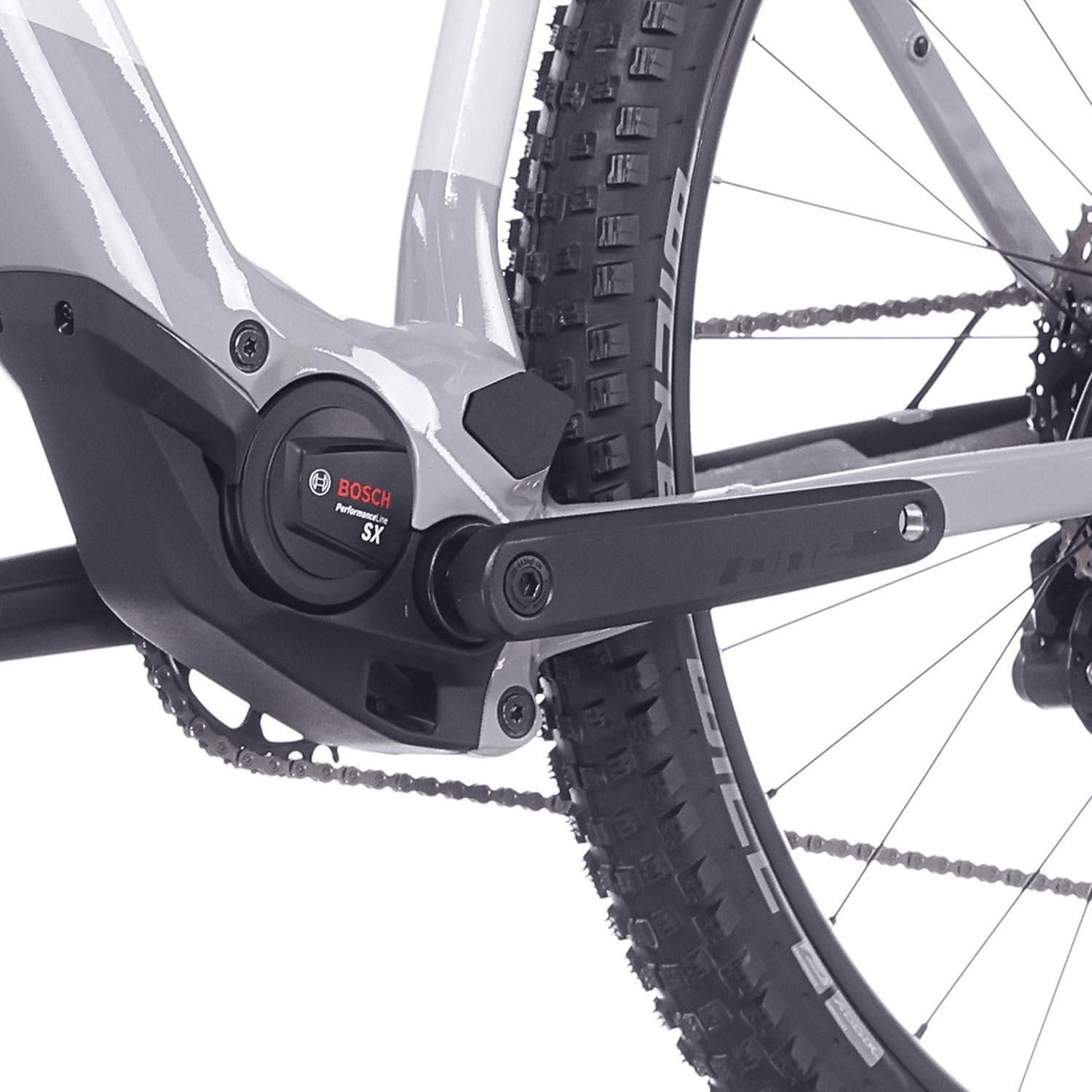 Rock Machine iXP 6.5 Electric Mountain Bike, Grey Gloss - S, M, L, XL Frames