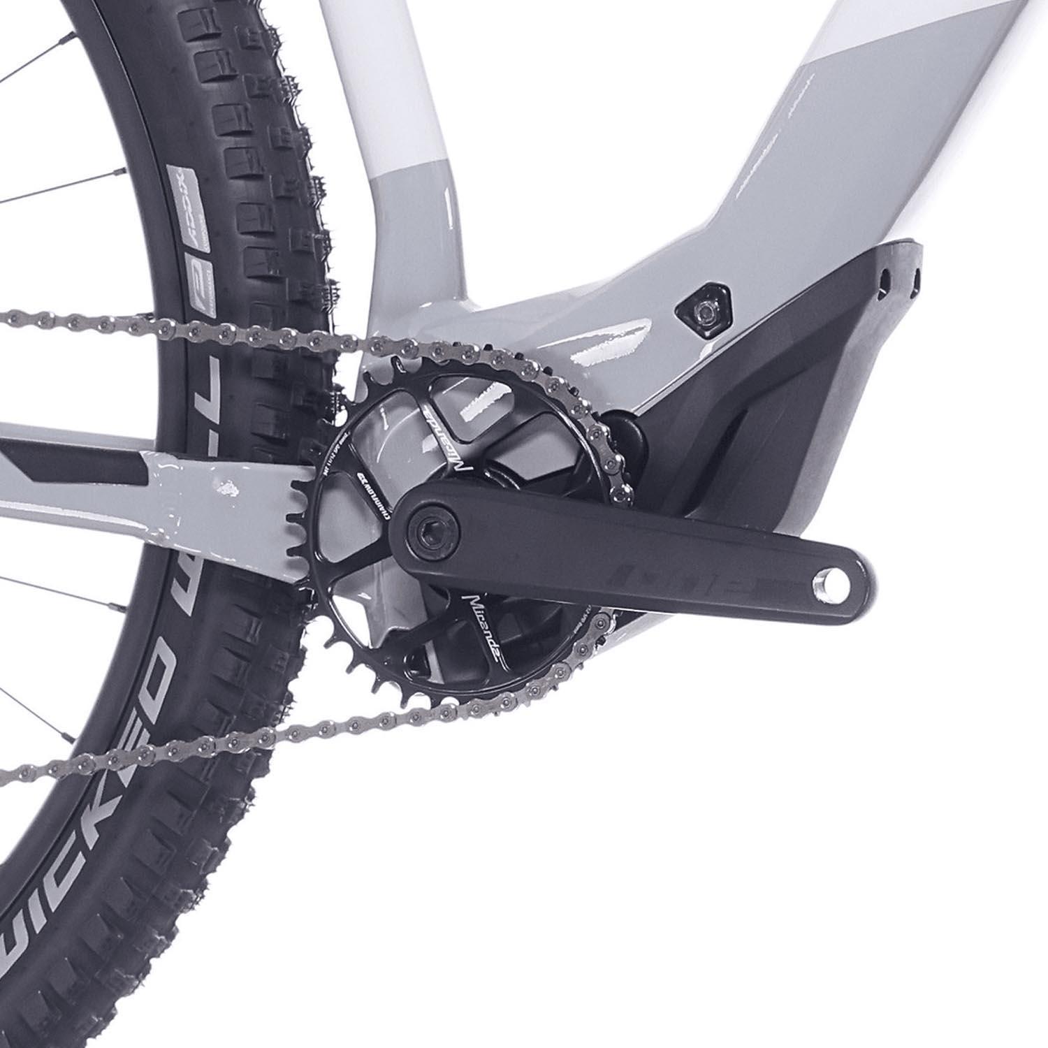 Rock Machine iXP 6.5 Electric Mountain Bike, Grey Gloss - S, M, L, XL Frames
