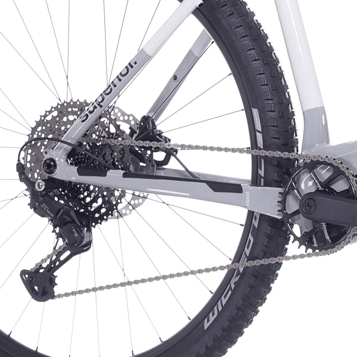 Rock Machine iXP 6.5 Electric Mountain Bike, Grey Gloss - S, M, L, XL Frames