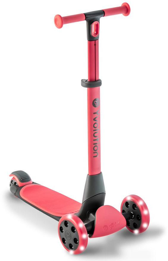Y Glider NUA Kids Scooter Red Halfords UK