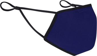 Element Reusable Face Covering, Plain Royal Blue