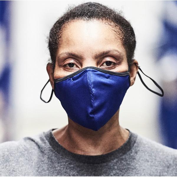 Element Reusable Face Covering, Plain Royal Blue