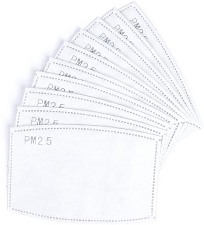 Element Reusable Face Covering Disposable Inserts, Pack of 10 Element Reusable Face Covering Disposable Inserts, Pack of 10