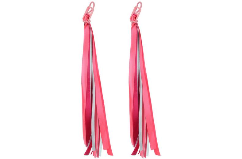 Halfords Kids Bike Ribbon Streamers - Pink Halfords Kids Bike Ribbon Streamers - Pink