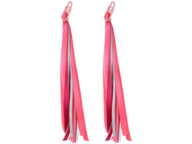 Halfords Kids Bike Ribbon Streamers - Pink