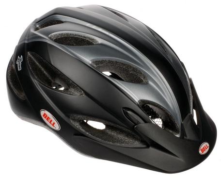 Bell Piston Bike Helmet Black Titanium Halfords IE