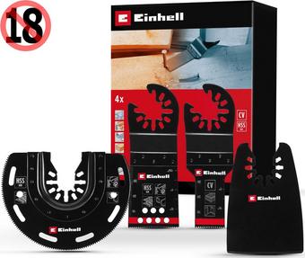 Einhell 4pc Multi-Tool Blade Set
