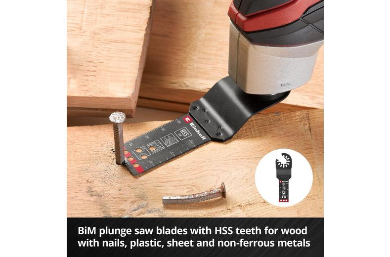 Einhell 35pc Multi-Tool Metal Blade Set Einhell 35pc Multi-Tool Metal Blade Set