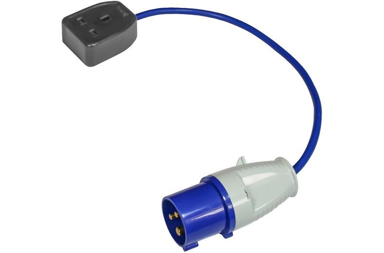 Faithfull Fly Lead 240V 3-Pin Plug to 240V 3-Pin Socket & 35cm Lead Faithfull Fly Lead 240V 3-Pin Plug to 240V 3-Pin Socket & 35cm Lead