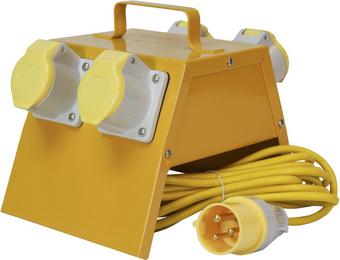 Faithfull Distribution Box 4-Way 110V