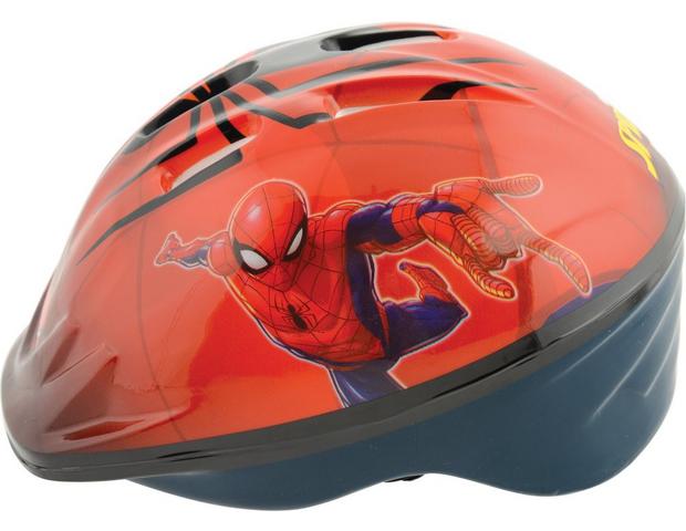 Spiderman Kids Bike Helmet (48-52cm) | Halfords UK