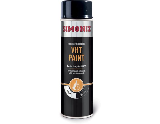 Halfords Gloss BLACK Spray Paint 500ml