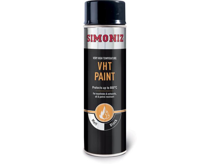 Simoniz Black Very High Temperature Paint 500ml