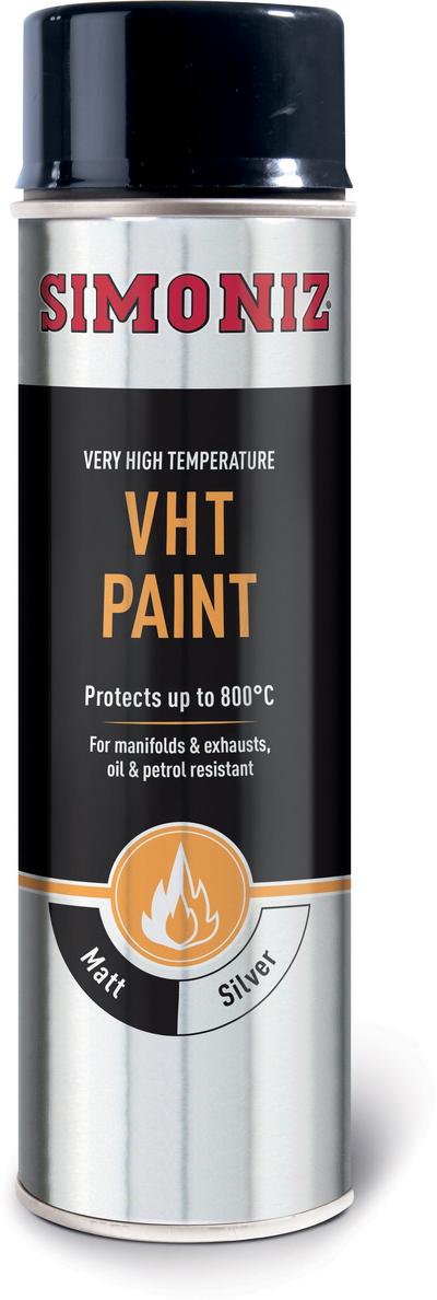 Simoniz Silver Very High Temperature Paint 500ml Simoniz Silver Very High Temperature Paint 500ml
