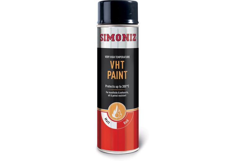 Simoniz Red Very High Temperature Paint 500ml Simoniz Red Very High Temperature Paint 500ml