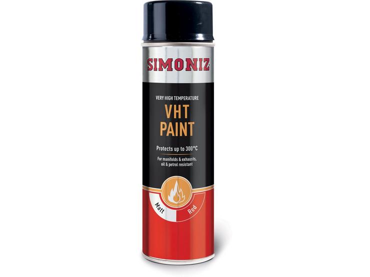 Simoniz Red Very High Temperature Paint 500ml