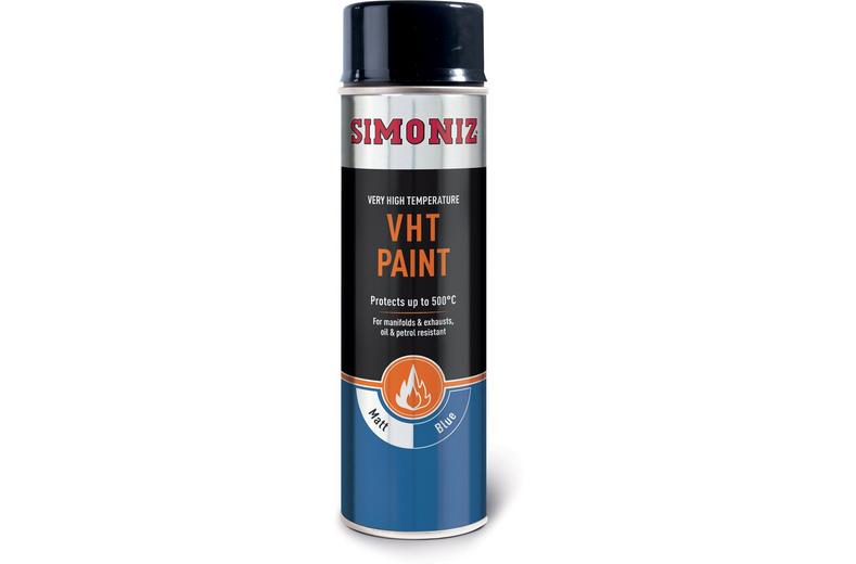 Simoniz Blue Very High Temperature Paint 500ml Simoniz Blue Very High Temperature Paint 500ml