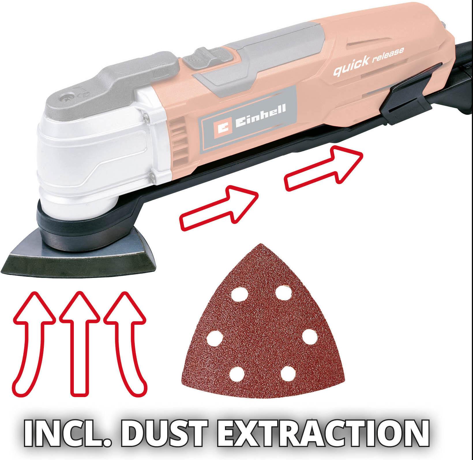 Einhell 300w Corded Multi Tool Kit 