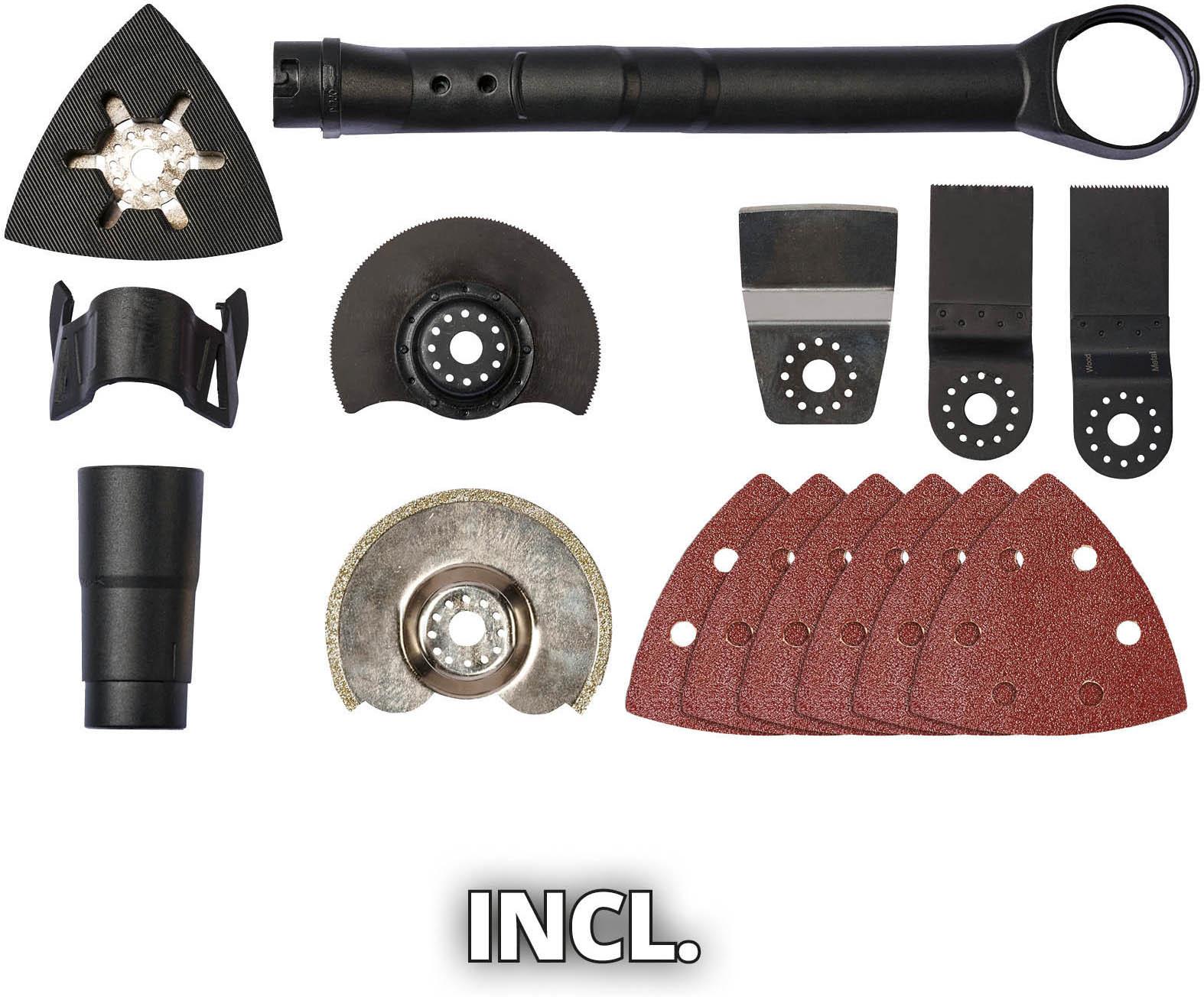 Einhell 300w Corded Multi Tool Kit 