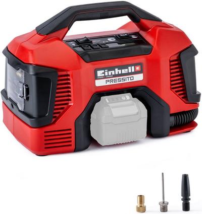 Einhell PXC 18V Hybrid Compressor (mains & battery powered), Body Only Einhell PXC 18V Hybrid Compressor (mains & battery powered), Body Only