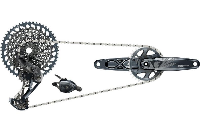SRAM GX Eagle DUB Boost Groupset, Lunar, 170mm SRAM GX Eagle DUB Boost Groupset, Lunar, 170mm