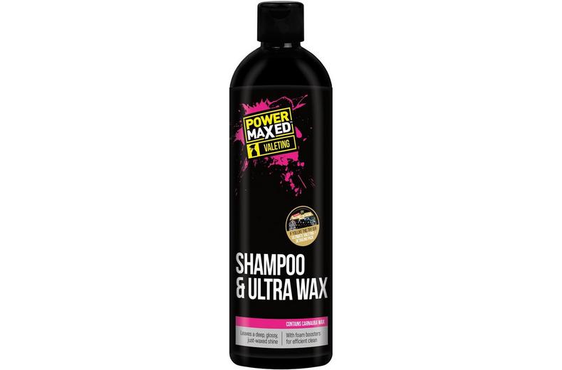 Power Maxed Shampoo & Ultra Wax 500ml Power Maxed Shampoo & Ultra Wax 500ml