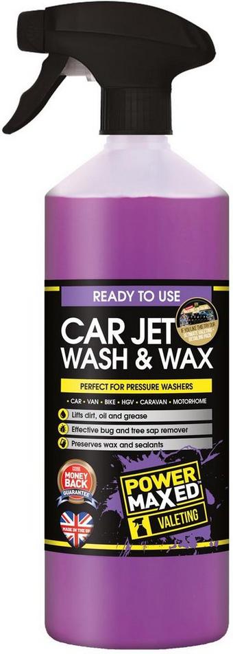 Power Maxed Jet Wash & Wax 1L