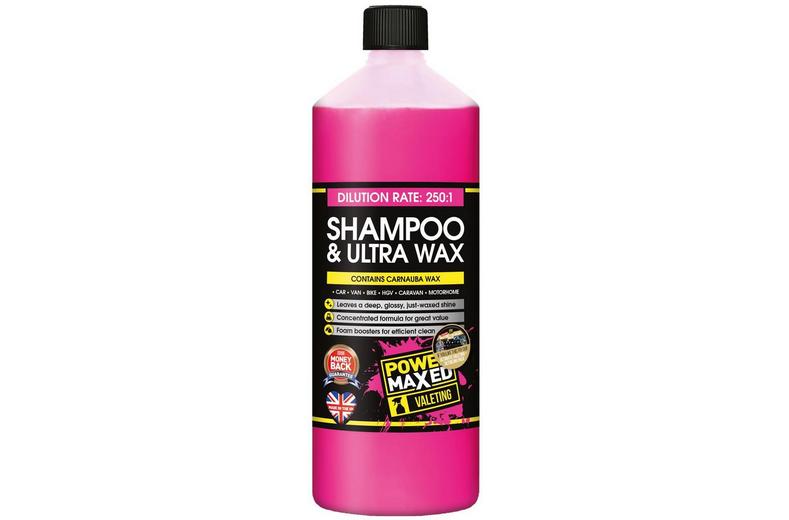 Power Maxed Shampoo & Wax 1L Power Maxed Shampoo & Wax 1L