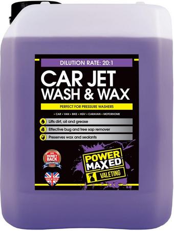 Power Maxed Jet Wash & Wax 5L