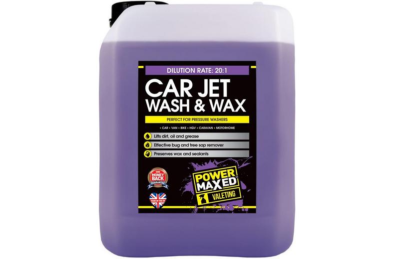 Power Maxed Jet Wash & Wax 5L Power Maxed Jet Wash & Wax 5L