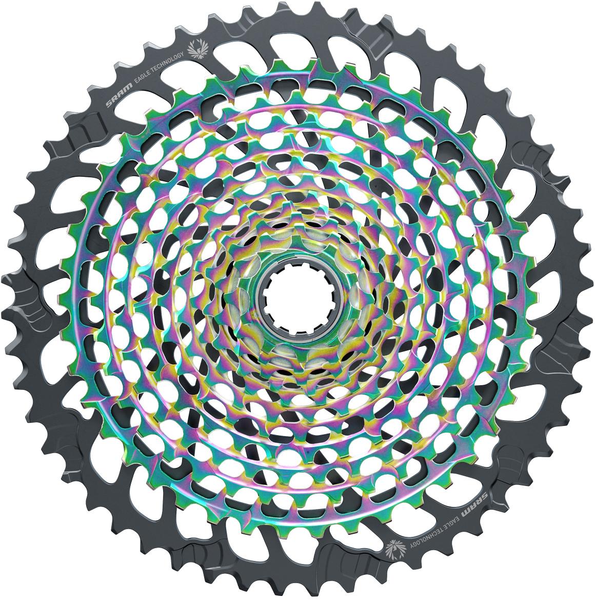 Halfords Sram SRAM Eagle XG-1299 12 Speed Cassette 10-52T, Rainbow | Pricematch, Extra 8% off for BC Members, Free Bike Health Check, Cycle2Work Scheme & 0% APR Finance.