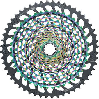 SRAM Eagle XG-1299 12 Speed Cassette 10-52T, Rainbow