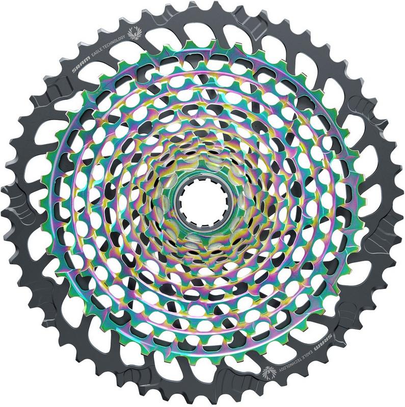 Halfords Sram Eagle Xg-1299 12 Speed Cassette 10-52T, Rainbow | Extra 8% off for BC Members