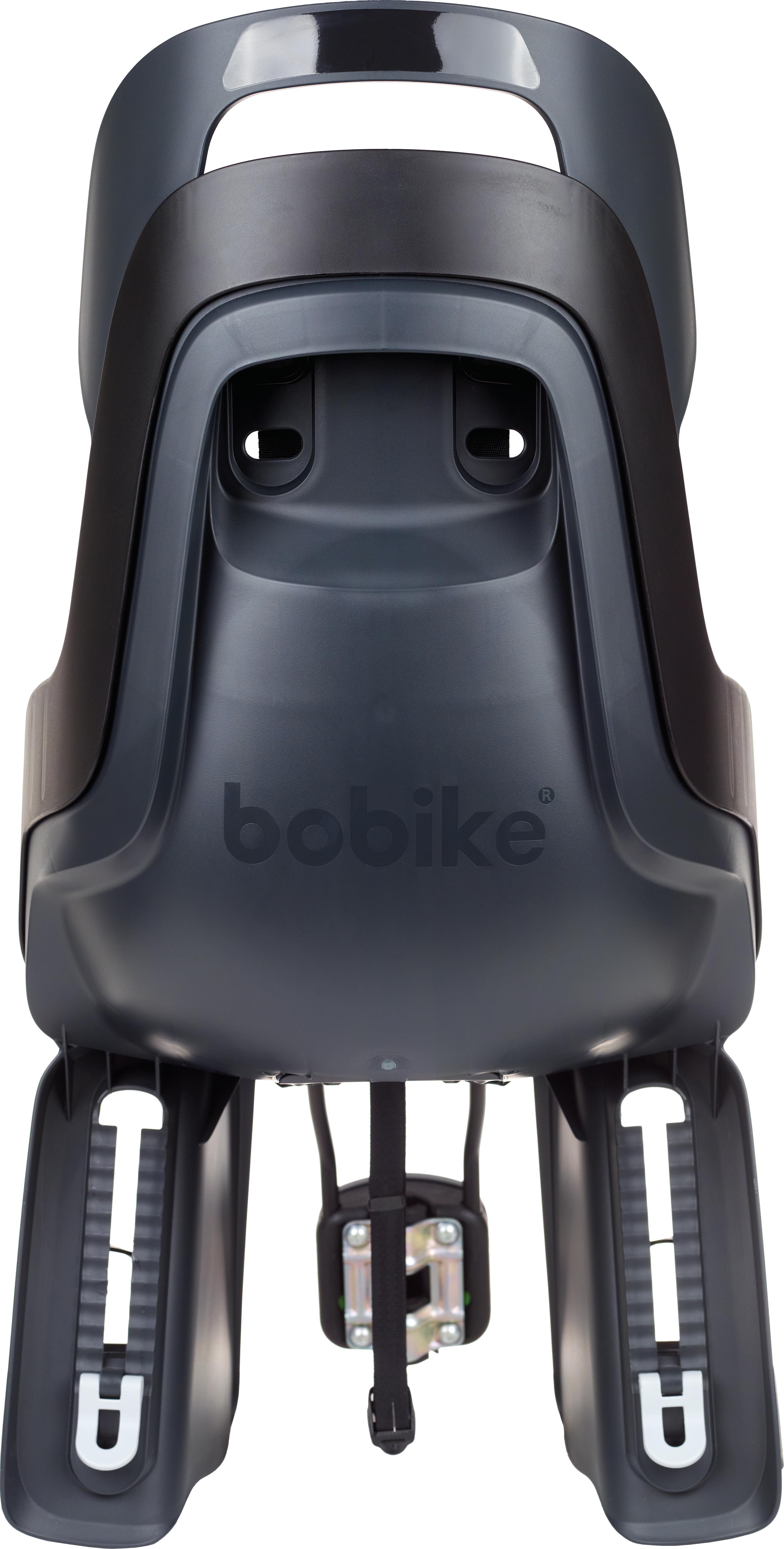 Bobike GO Rear Reclinable Bike Seat For Frame - Black