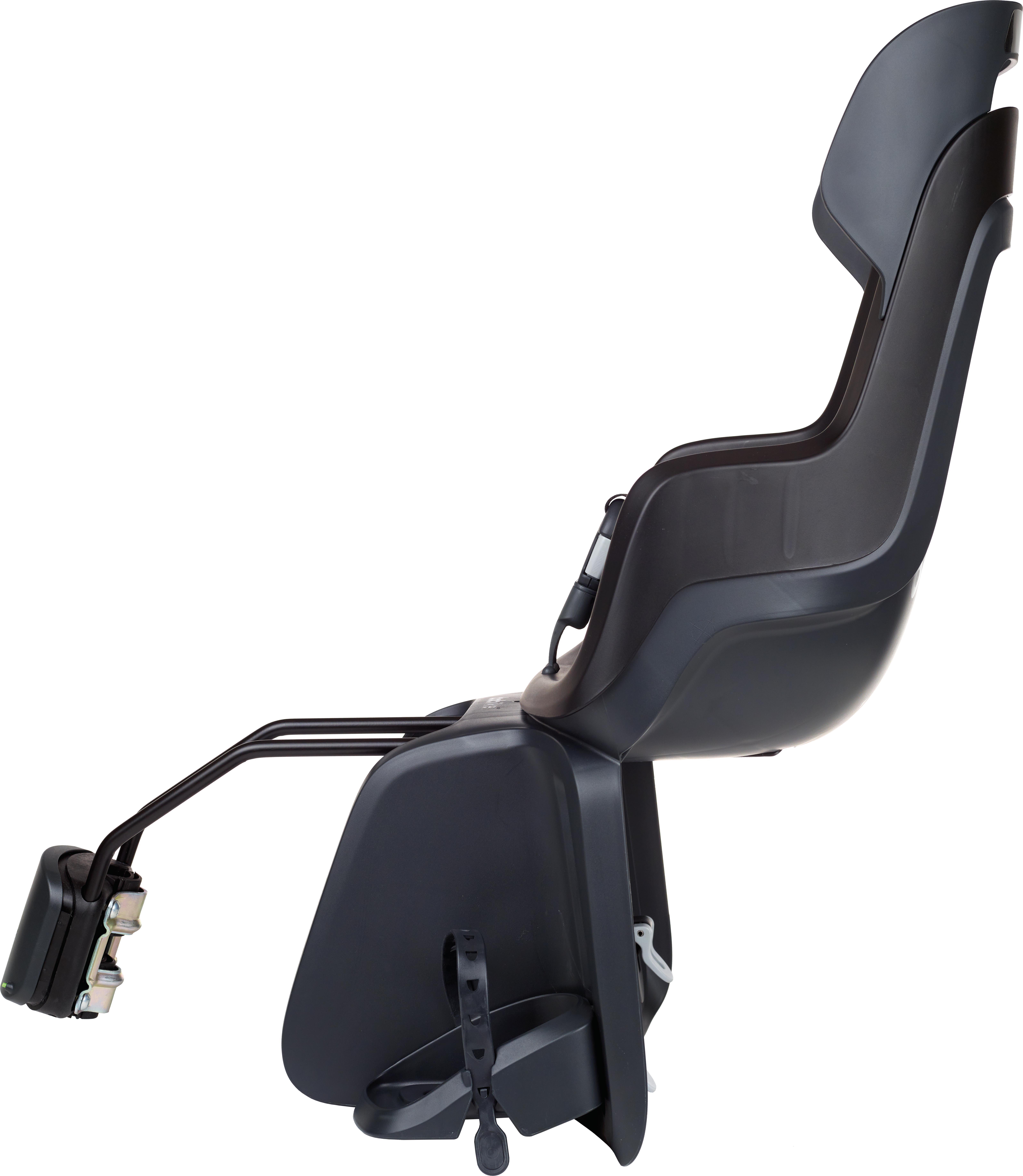 Bobike GO Rear Reclinable Bike Seat For Frame - Black