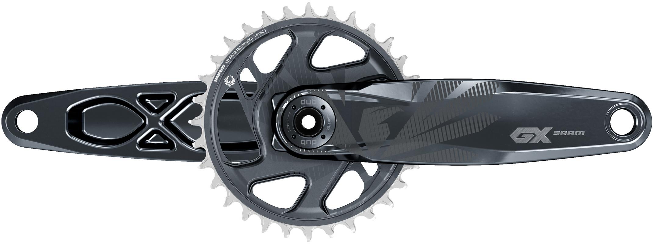 Halfords SRAM Sram Gx Eagle Boost Crank Dub 12 Speed 32T, 170Mm, Lunar | Extra 8% off for BC Members