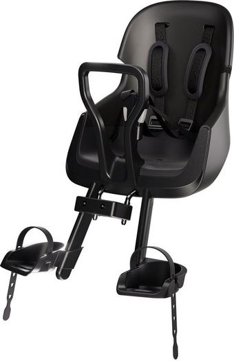 Bobike Exclusive Evolve Mini Front Bike Seat - Black