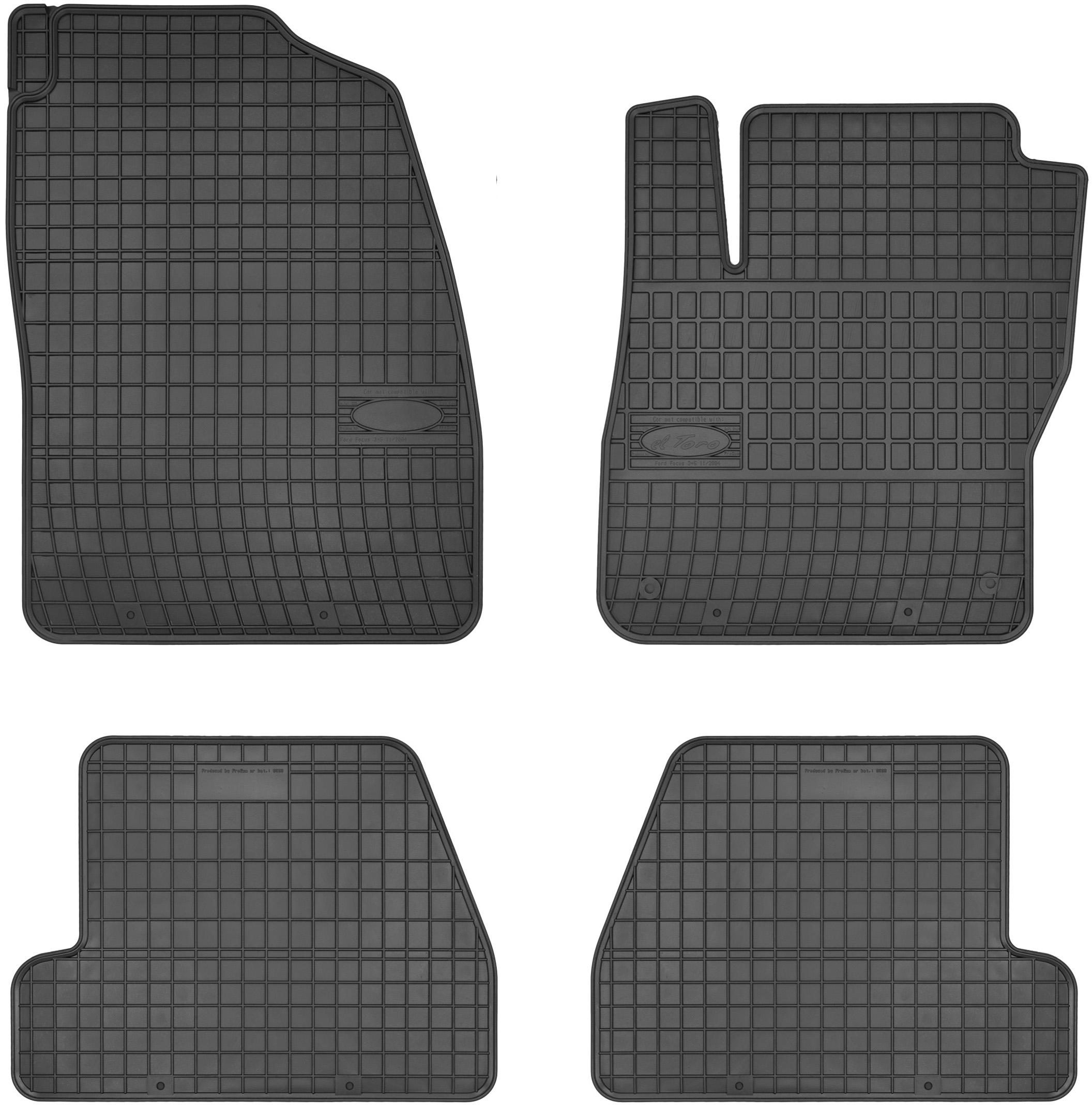 Halfords Ford Focus - Rubber Mats (Pahal001-69)