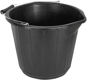 Faithfull 14 Litre Bucket - Black