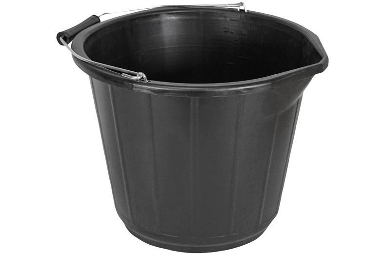 Faithfull 14 Litre Bucket - Black Faithfull 14 Litre Bucket - Black