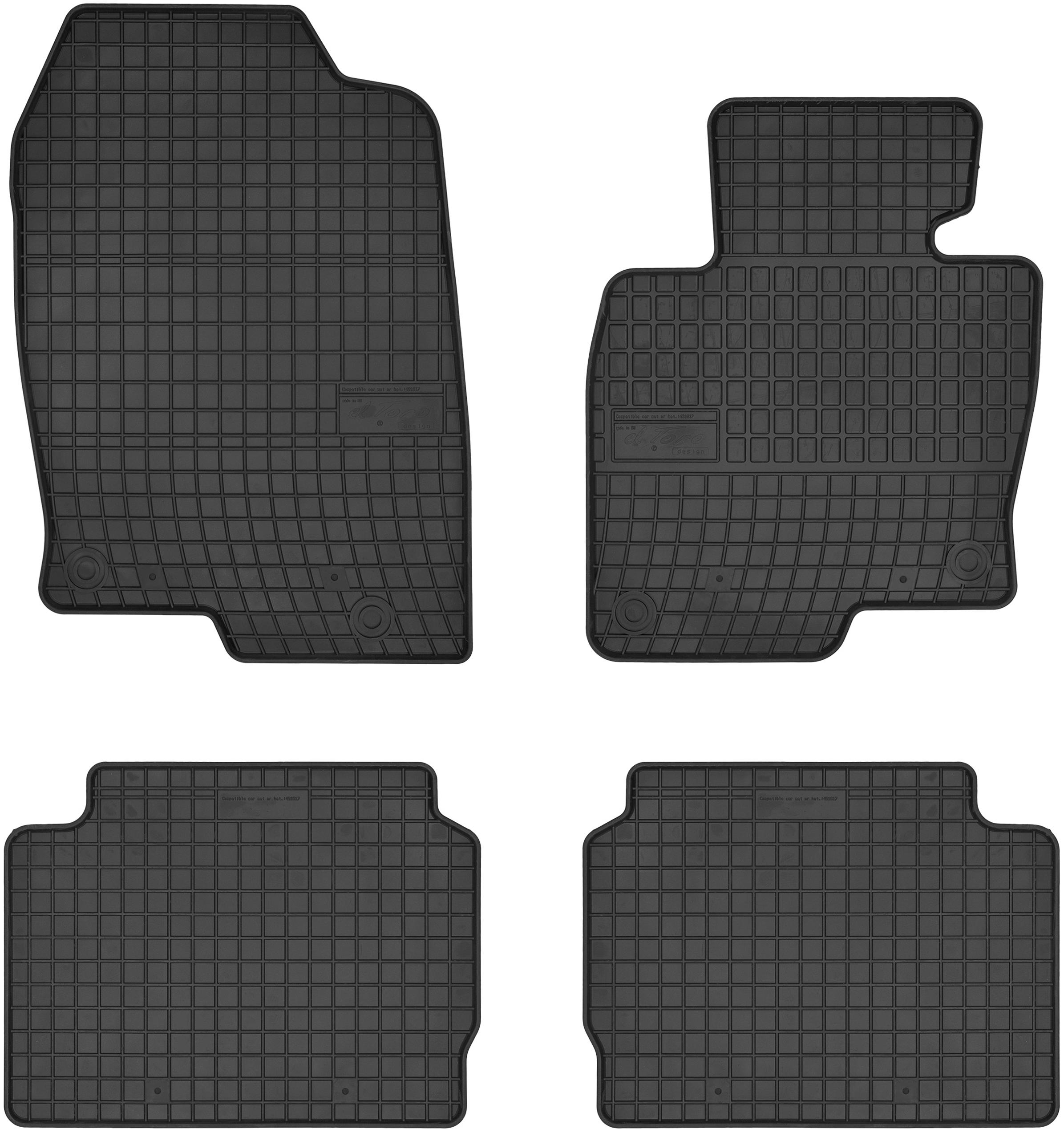 Halfords Mazda Cx-5 - Rubber Mats (Pahal001-74)