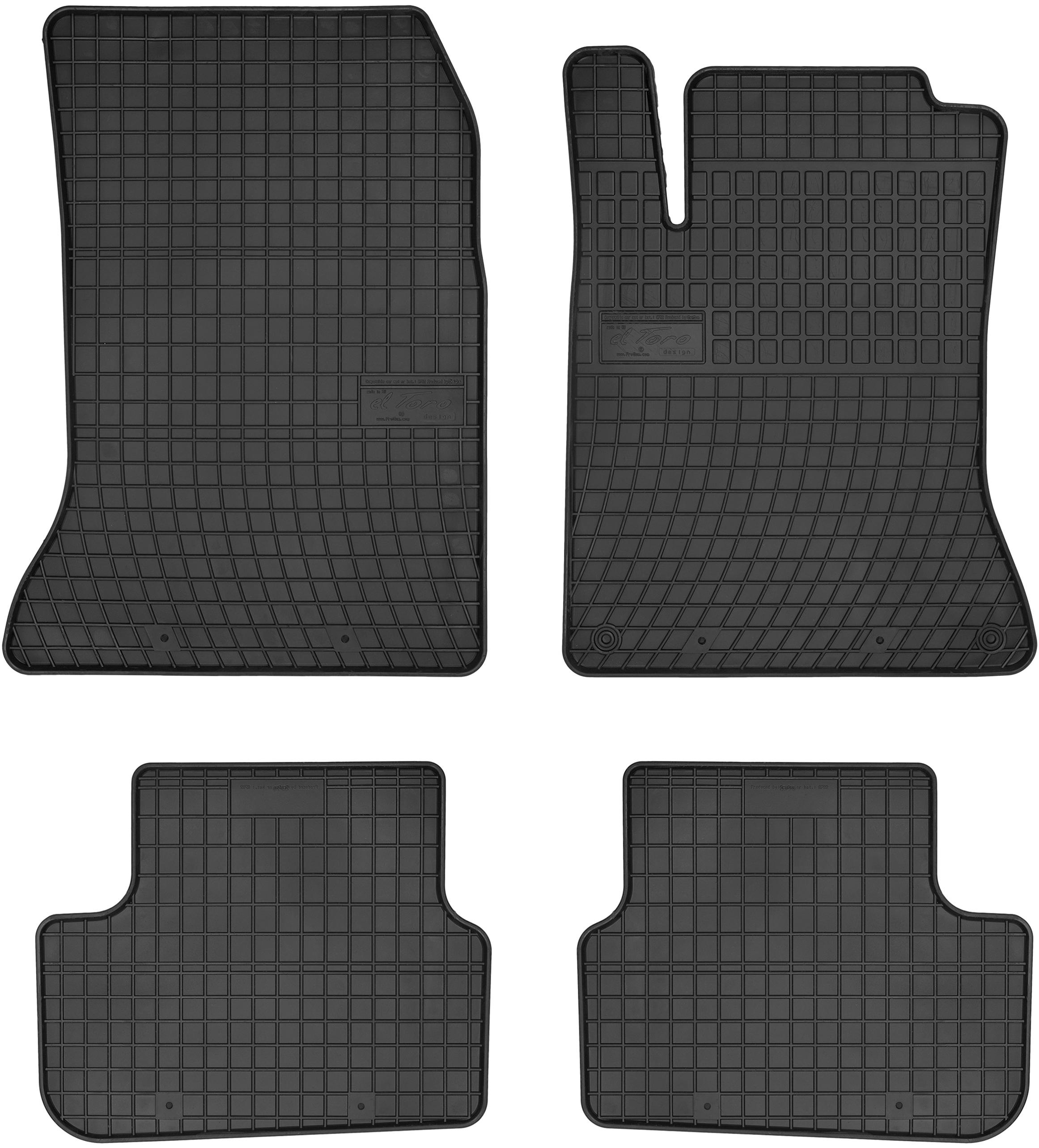 Halfords Mercedes A Class - Rubber Mats (Pahal001-76)