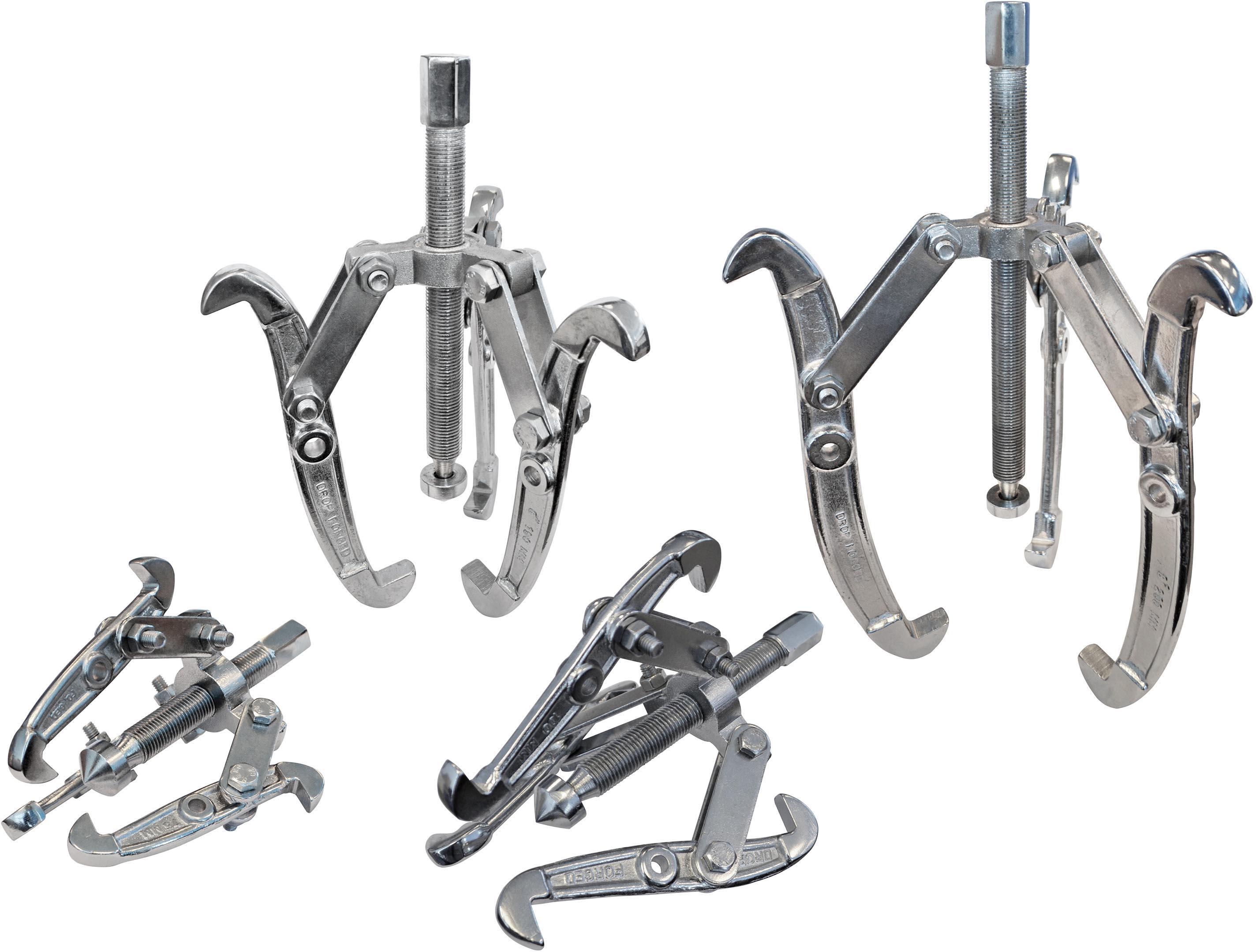 Faithfull Bearing Puller 3, 4, 6, & 8in 4-Piece Set