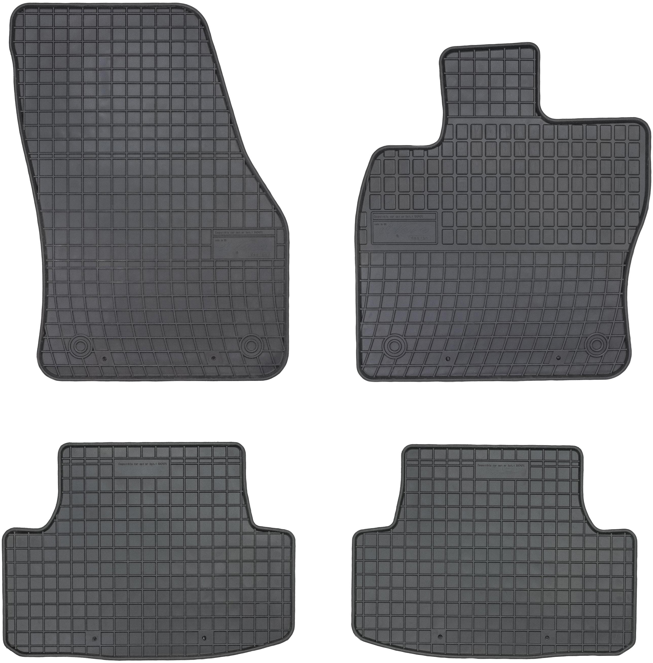 Halfords Seat Ateca - Rubber Mats (Pahal001-80)