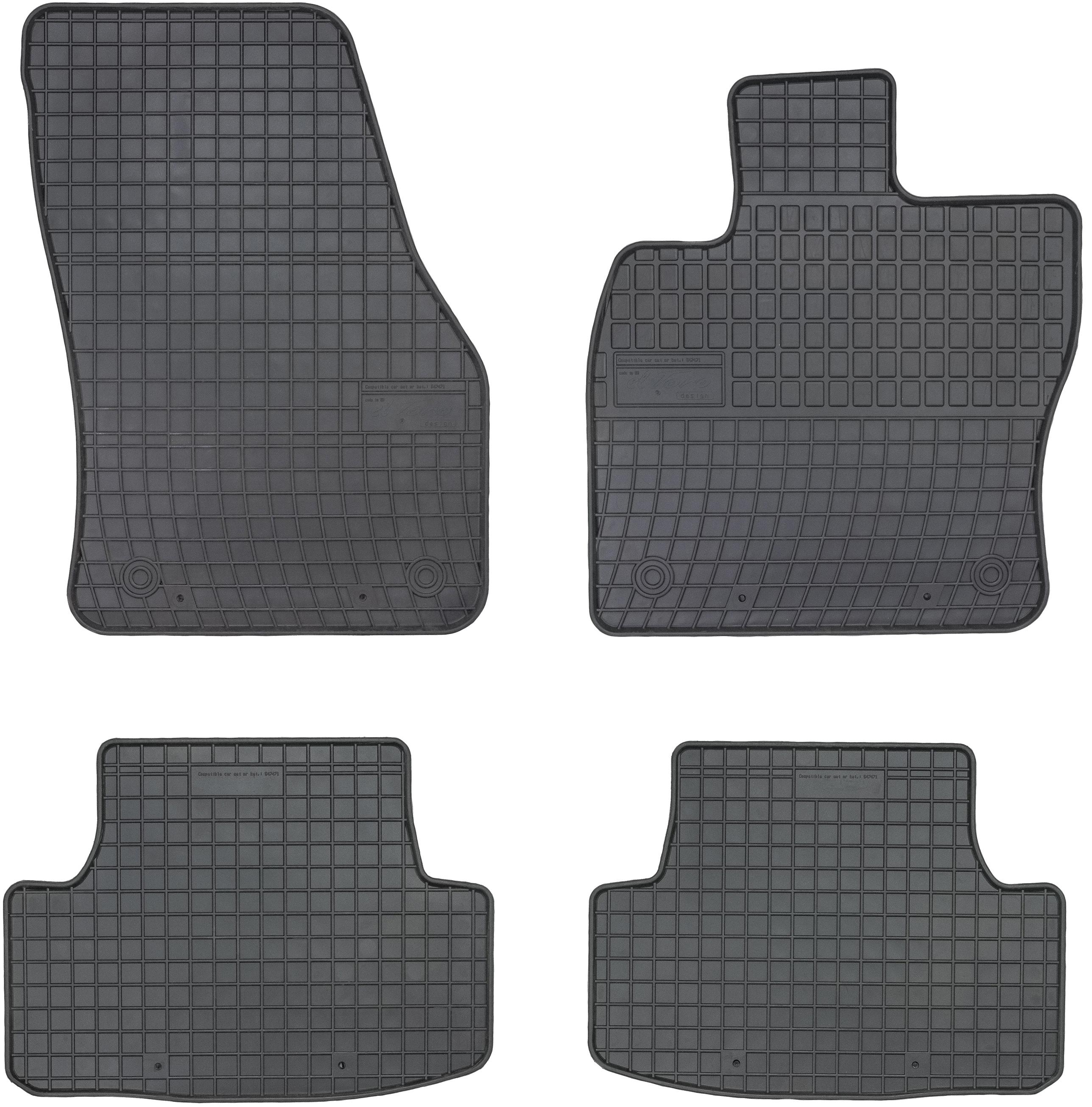 Halfords Skoda Karoq - Rubber Mats (Pahal001-81)