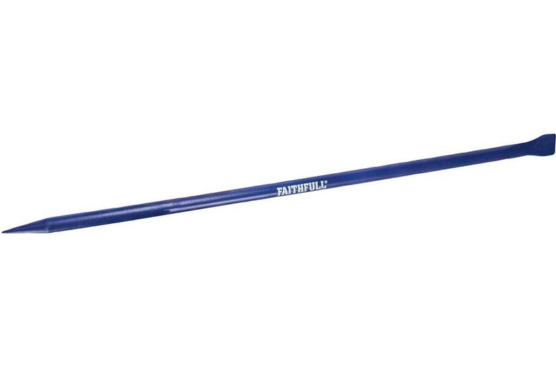 Faithfull Chisel & Point Crowbar - 48in Faithfull Chisel & Point Crowbar - 48in