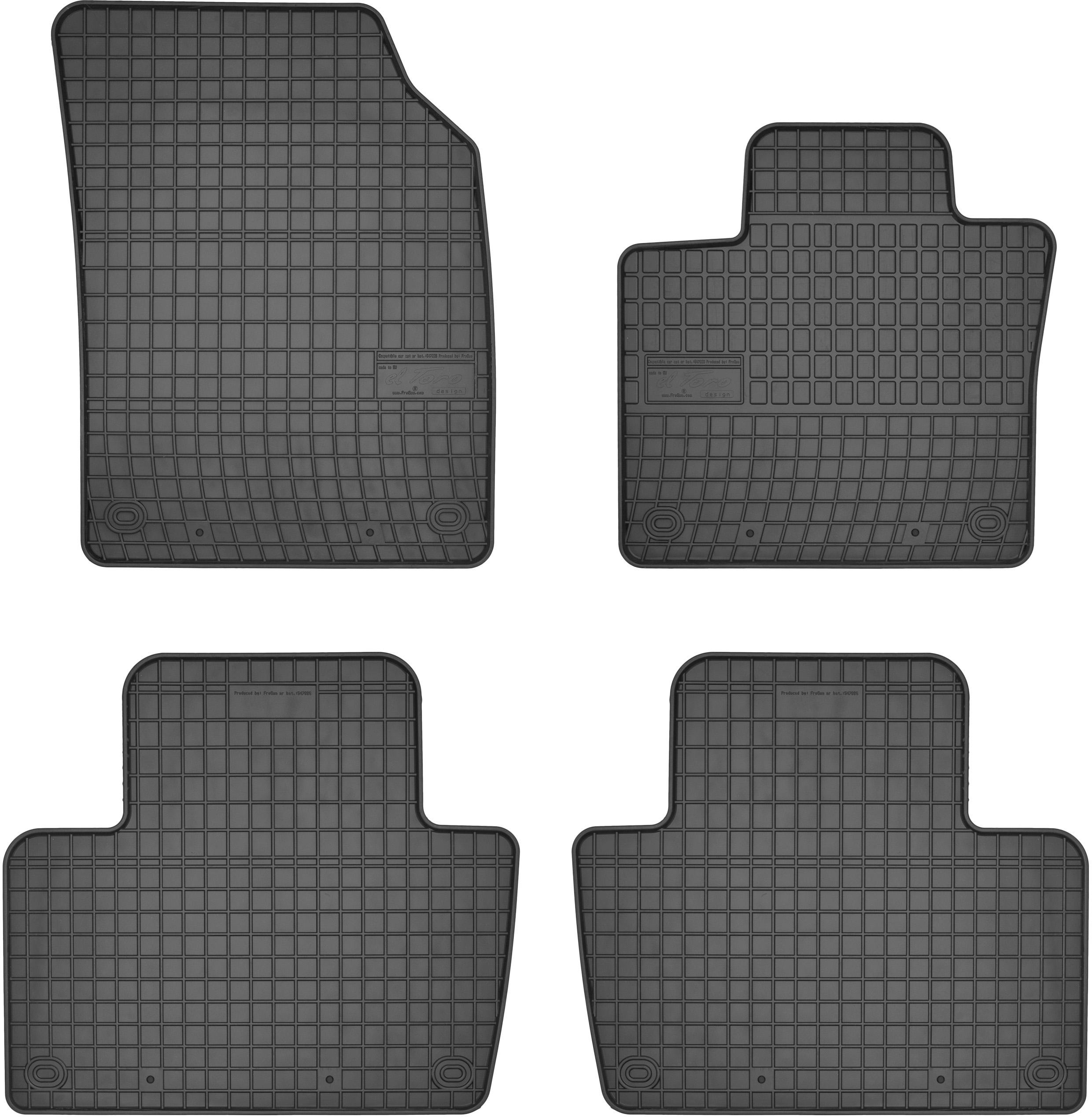 Halfords Volvo Xc90 - Rubber Mats (Pahal001-86)