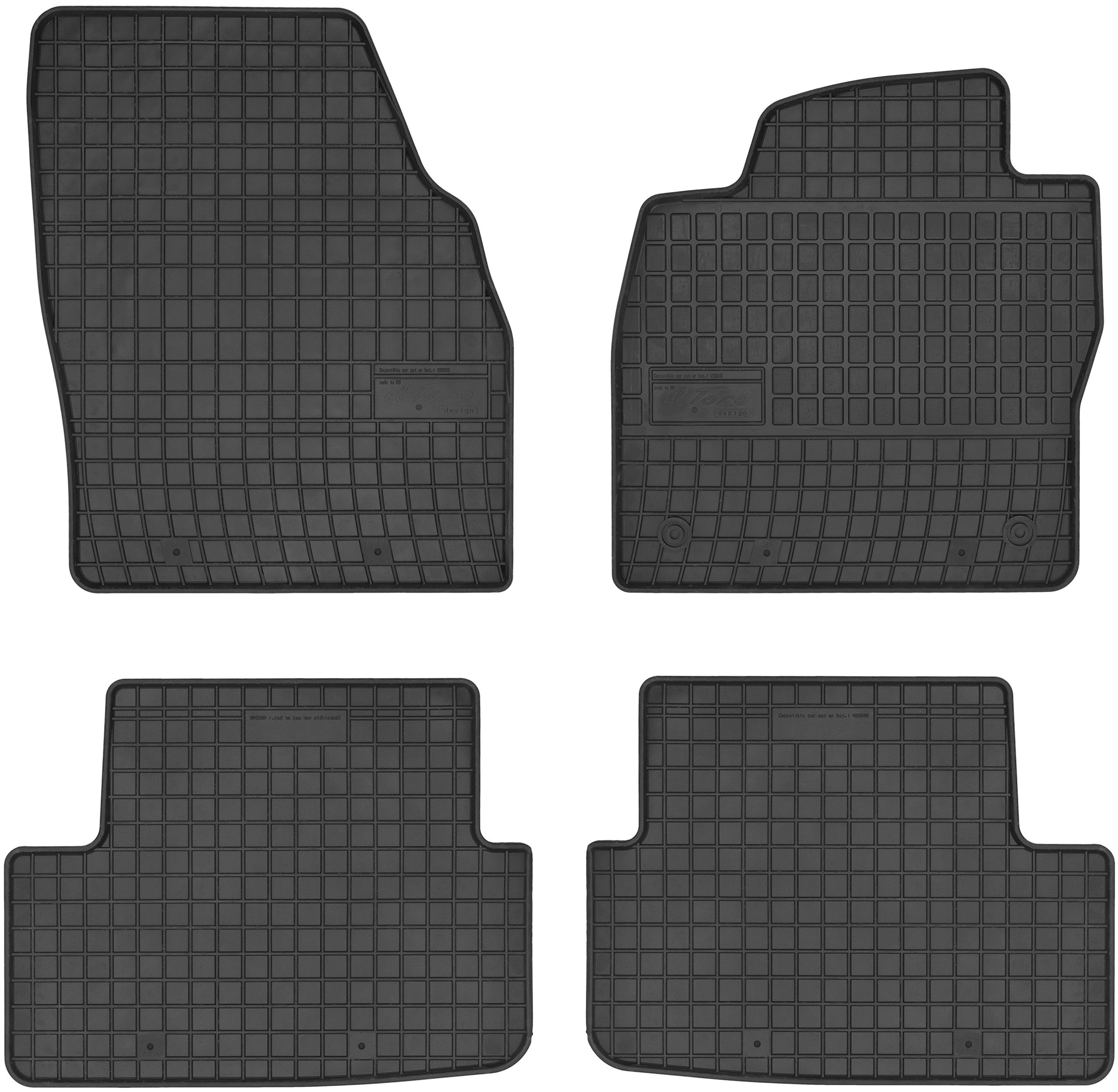 Halfords Polo - Rubber Mats (Pahal001-88)