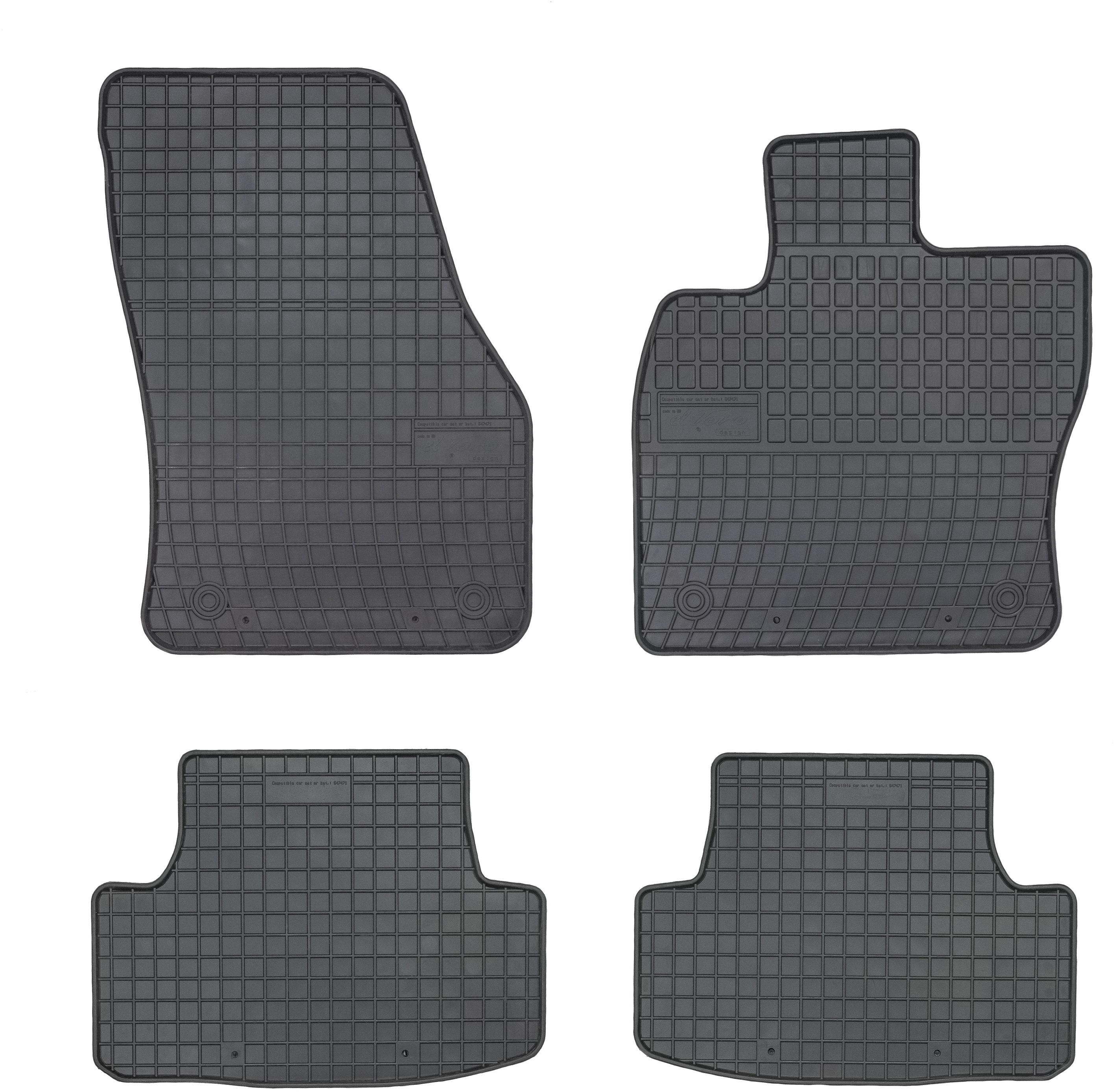 Halfords T-Roc - Rubber Mats (Pahal001-90)